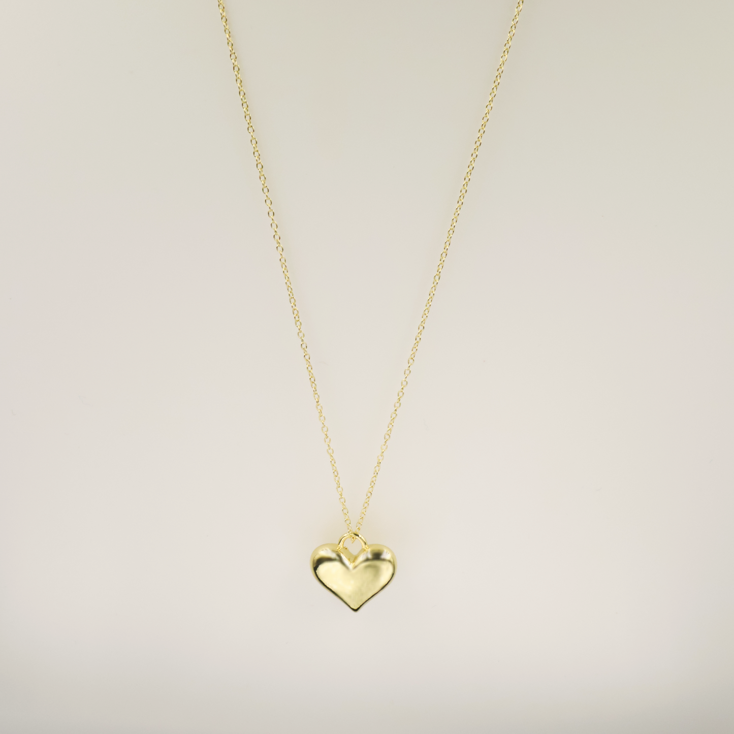 Amore Heart Necklace in Gold